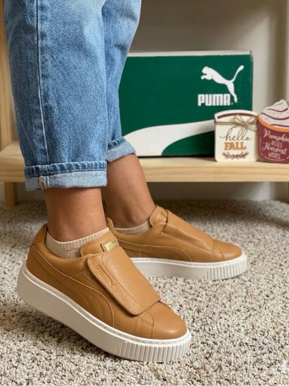 PUMA Basket Platform Big Strap,
PUMA Platform Strap Up
